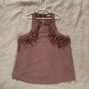 Hollister Fringe Tank Top